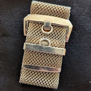 Vintage mesh buckle bracelet